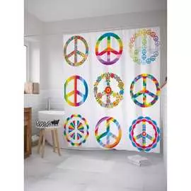 Шторка-занавеска для ванной JOYARTY