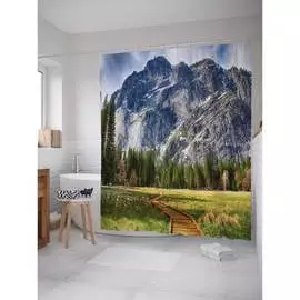 Шторка-занавеска для ванной JOYARTY