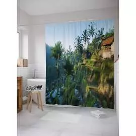 Шторка-занавеска для ванной JOYARTY