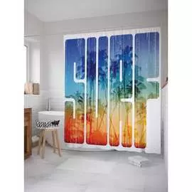 Шторка-занавеска для ванной JOYARTY