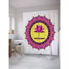 Шторка-занавеска для ванной JOYARTY