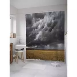 Шторка-занавеска для ванной JOYARTY