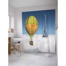 Шторка-занавеска для ванной JOYARTY