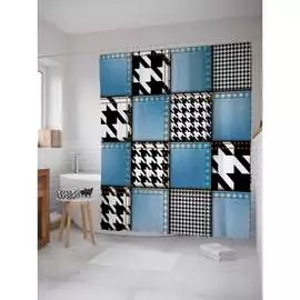 Шторка-занавеска для ванной JOYARTY