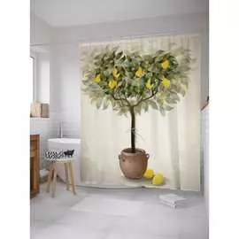 Шторка-занавеска для ванной JOYARTY