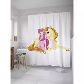 Шторка-занавеска для ванной JOYARTY