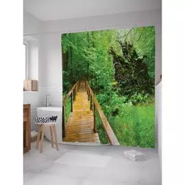 Шторка-занавеска для ванной JOYARTY