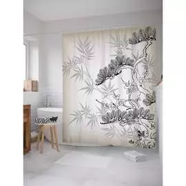 Шторка-занавеска для ванной JOYARTY