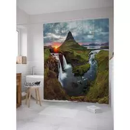 Шторка-занавеска для ванной JOYARTY