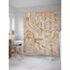 Шторка-занавеска для ванной JOYARTY