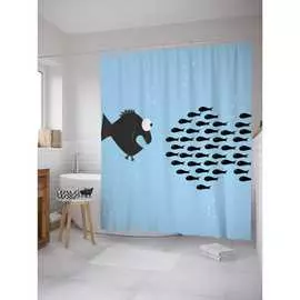 Шторка-занавеска для ванной JOYARTY