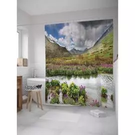 Шторка-занавеска для ванной JOYARTY