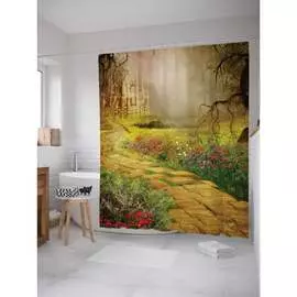 Шторка-занавеска для ванной JOYARTY