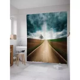 Шторка-занавеска для ванной JOYARTY