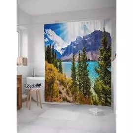 Шторка-занавеска для ванной JOYARTY