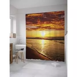 Шторка-занавеска для ванной JOYARTY