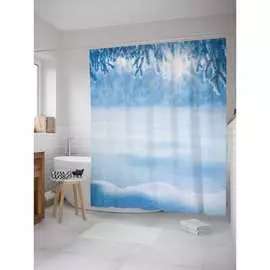 Шторка-занавеска для ванной JOYARTY