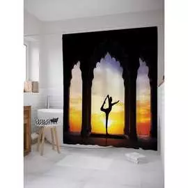 Шторка-занавеска для ванной JOYARTY