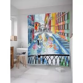 Шторка-занавеска для ванной JOYARTY