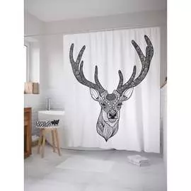 Шторка-занавеска для ванной JOYARTY