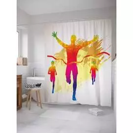 Шторка-занавеска для ванной JOYARTY