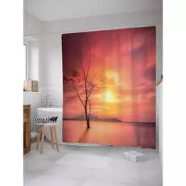 Шторка-занавеска для ванной JOYARTY