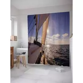 Шторка-занавеска для ванной JOYARTY