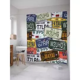 Шторка-занавеска для ванной JOYARTY