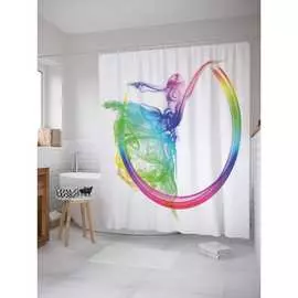 Шторка-занавеска для ванной JOYARTY