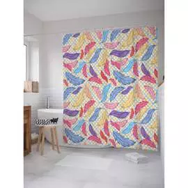 Шторка-занавеска для ванной JOYARTY