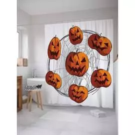 Шторка-занавеска для ванной JOYARTY