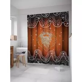 Шторка-занавеска для ванной JOYARTY