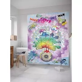 Шторка-занавеска для ванной JOYARTY