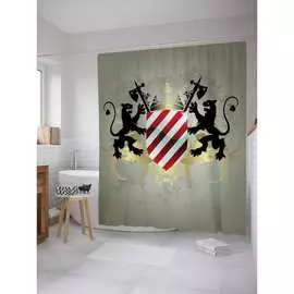 Шторка-занавеска для ванной JOYARTY