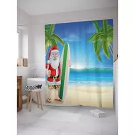 Шторка-занавеска для ванной JOYARTY