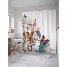 Шторка-занавеска для ванной JOYARTY