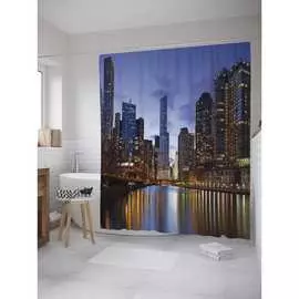 Шторка-занавеска для ванной JOYARTY