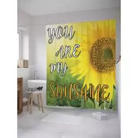 Шторка-занавеска для ванной JOYARTY