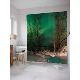 Шторка-занавеска для ванной JOYARTY