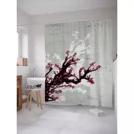 Шторка-занавеска для ванной JOYARTY