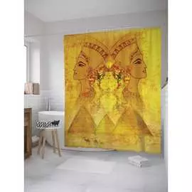 Шторка-занавеска для ванной JOYARTY