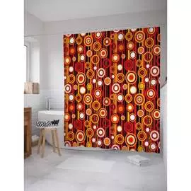 Шторка-занавеска для ванной JOYARTY