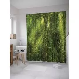 Шторка-занавеска для ванной JOYARTY