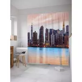 Шторка-занавеска для ванной JOYARTY