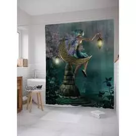 Шторка-занавеска для ванной JOYARTY