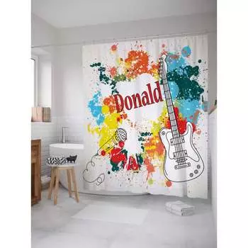 Шторка-занавеска для ванной JOYARTY