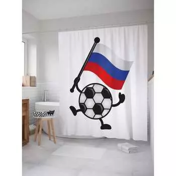 Шторка-занавеска для ванной JOYARTY