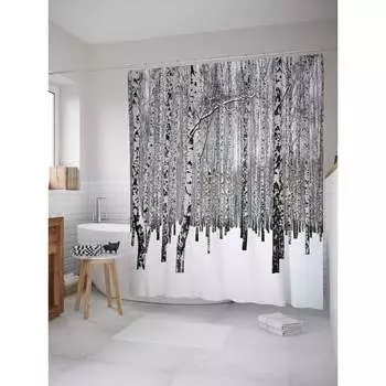 Шторка-занавеска для ванной JOYARTY