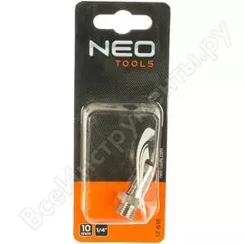 Штуцер елочка 10 мм - резьба m 1/4 для шланга neo 12-616