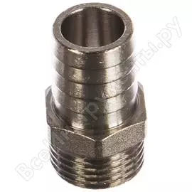 Штуцер под шланг с нр pro aqua резьбовой 1/2x18 16-m15-18x